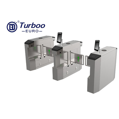 보안 접근 관리 Turboo를 위한 RFID 상한 지적인 그네 장벽 십자형 회전식 회전식 문