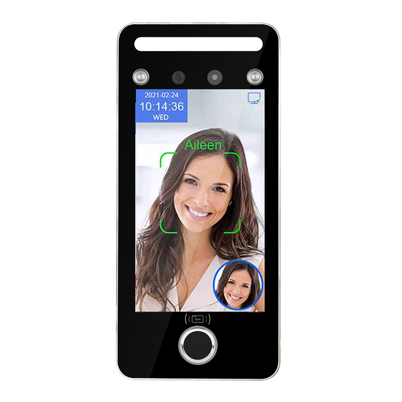 회사 접근을 위한 터치 스크린 얼굴 인식 지문 장치 4.3 인치